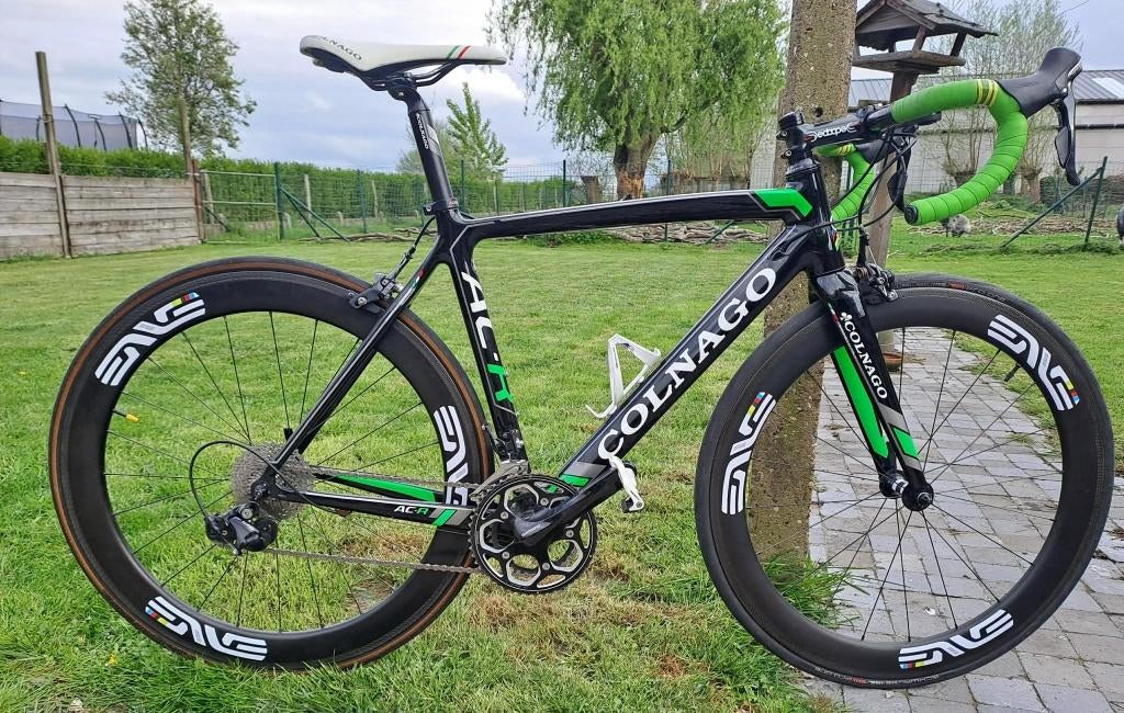 Prachtige carbon COLNAGO m/z wielen, 54., Ophalen, Zo goed als nieuw