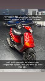 Fastrider 125cc TE RUIL VOOR ZIP125/172, Fietsen en Brommers, Scooters | Piaggio, Ophalen, Zo goed als nieuw, Zip