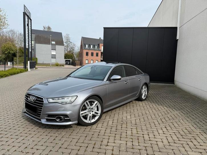 Audi A6 3.0TDI 3X S-line, Auto's, Audi, Particulier, A6, 4x4, ABS, Achteruitrijcamera, Adaptieve lichten, Adaptive Cruise Control