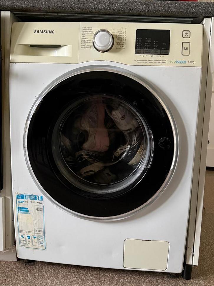 Machine à laver SAMSUNG EcoBubble 8kg - bon état, Electroménager, Lave-linge, Comme neuf, Enlèvement ou Envoi