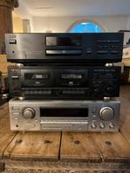Akai hifi set + cassette deck + cd speler, Ophalen, Gebruikt, Akai, Draagbaar