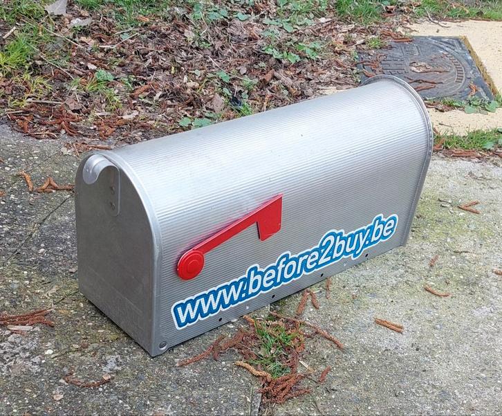 AMERIKAANSE MAILBOX, Tuin en Terras, Brievenbussen, Nieuw, Staande brievenbus, Aluminium, Ophalen of Verzenden