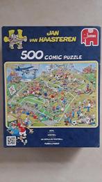 Puzzel Jan van haasteren.Voetbal 500 st, Ophalen of Verzenden, Zo goed als nieuw
