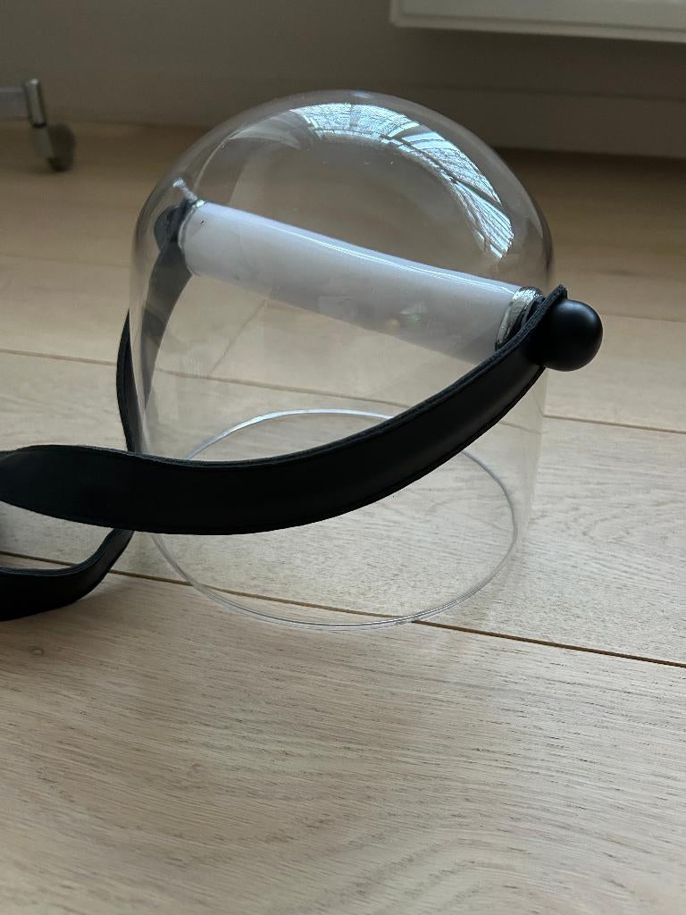 Lampe design nomade cloche en verre – neuve, Maison & Meubles, Neuf, Enlèvement ou Envoi, Verre, Moins de 50 cm