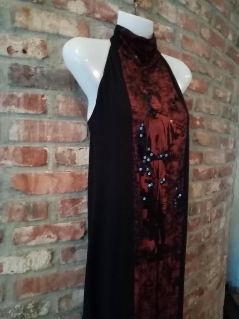 mooi lange gelegenheidsjurk avondjurk Japanse Geisha, 36/38, Kleding | Dames, Gelegenheidskleding, Overige typen, Verzenden, Zwart