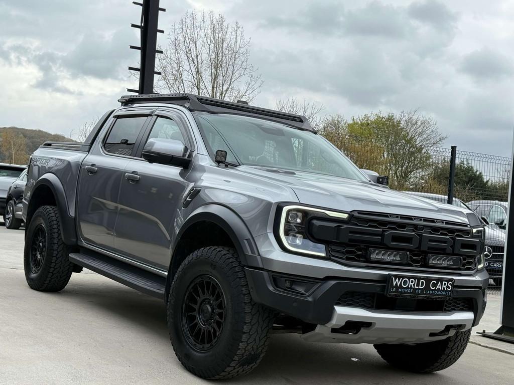 Ford Ranger Raptor 2.0 e-4WD TVAC*BTWIN DISTRO CAM360 COCKPI, Autos, Ford, Cuir, Argent ou Gris, Achat, Entreprise