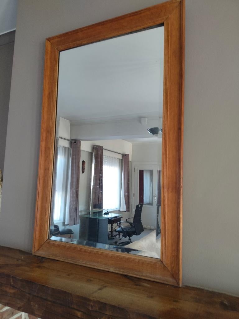 antieke muurspiegel, Enlèvement, Rectangulaire