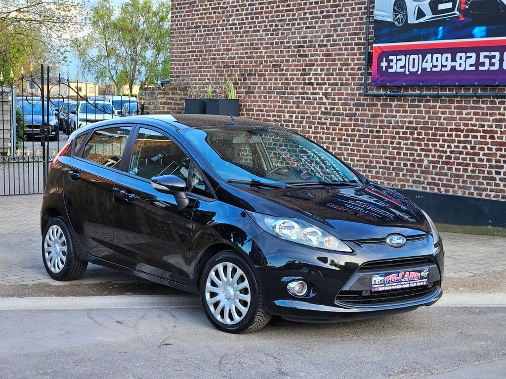Ford Fiesta 2012 1.6 95pk/Euro 5/Airco/Met Keuring, Auto's, Euro 5, Stof, Zwart, 4 cilinders