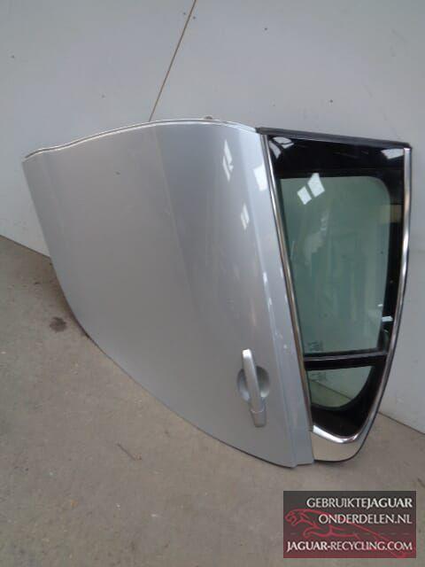 Deur Jaguar XJ X351 links achter zilver, -, Utilisé, Jaguar, Porte