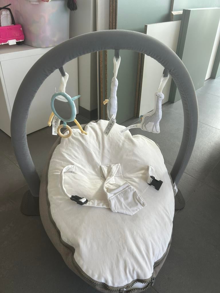 Doomoo seat + speelboog, Gebruikt, Schommelstoel, Met gordel(s) of riempje(s), Ophalen