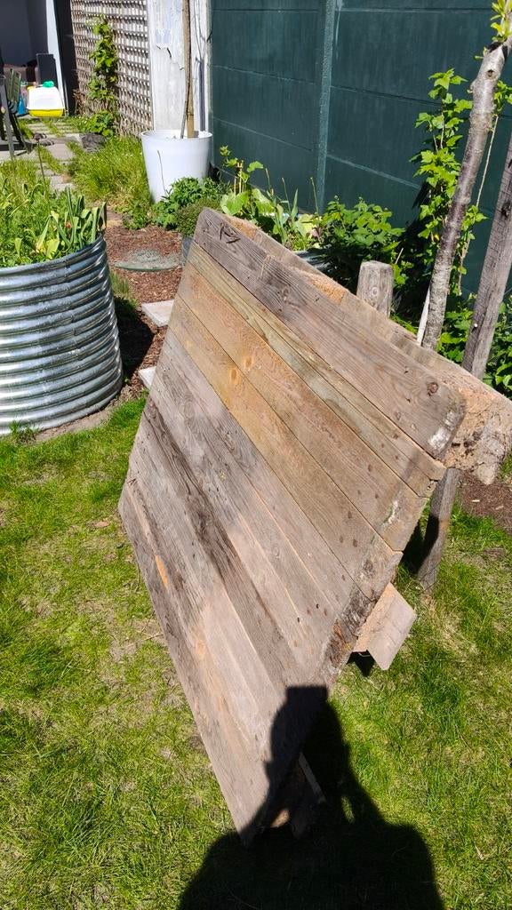 Houten pallet, Tuin en Terras, Tuintafels, Ophalen