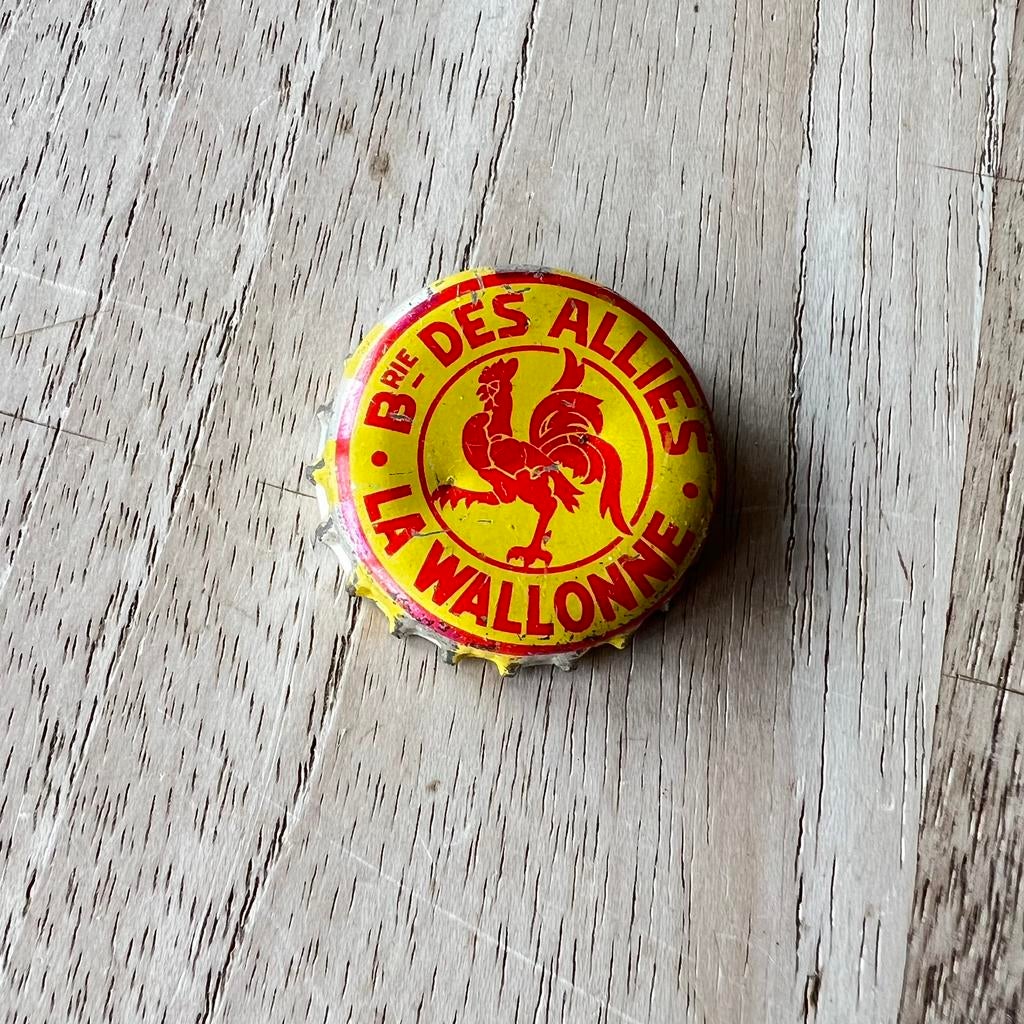 Ancienne capsule Brasserie des Alliés Marchiennes, Collections, Marques de bière, Enlèvement ou Envoi, Comme neuf