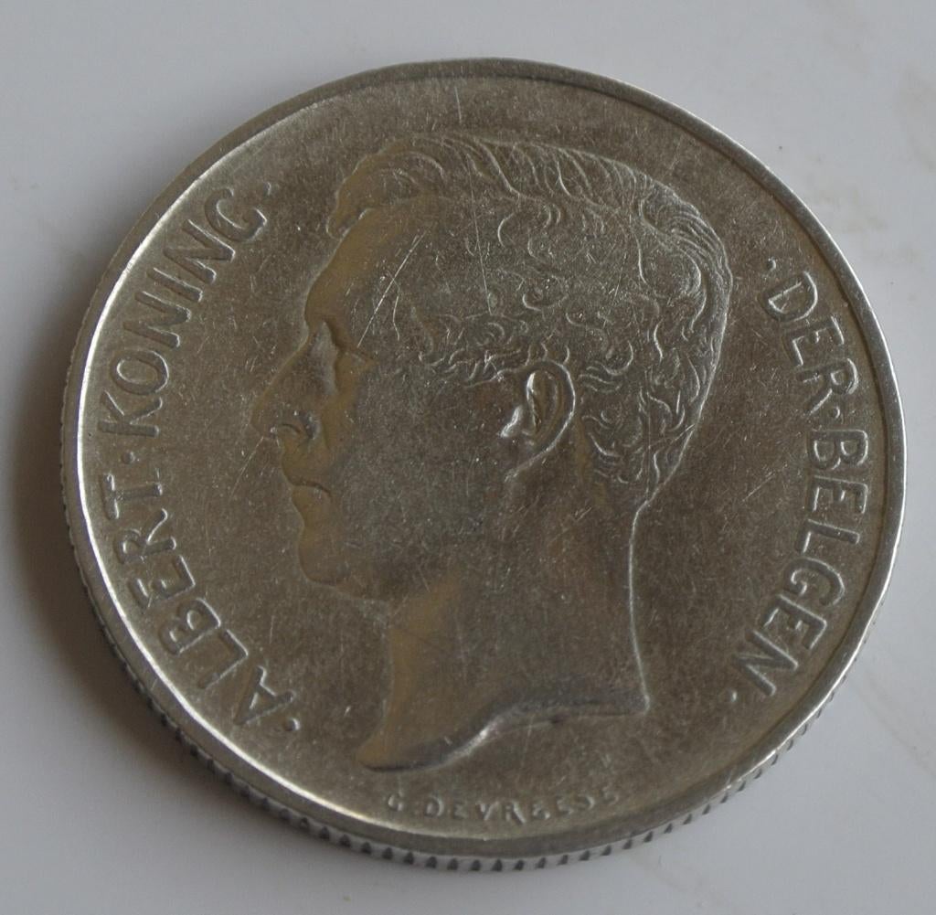 BELGIQUE - 2 Fr - ALBERT 1 - ARGENT - 1911, Enlèvement ou Envoi, Monnaie en vrac, Argent, Argent