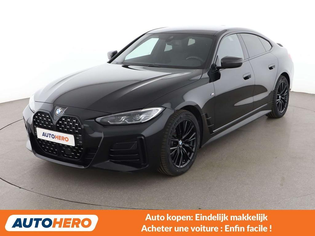 BMW 4 Serie 420 420d Gran Coupe Mild-Hybrid M Sport, Autos, BMW, 1780 kg, Achat, Euro 6, Noir