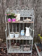 Plantenrek - Etagère smeedijzer, Tuin en Terras, Ophalen, Gebruikt