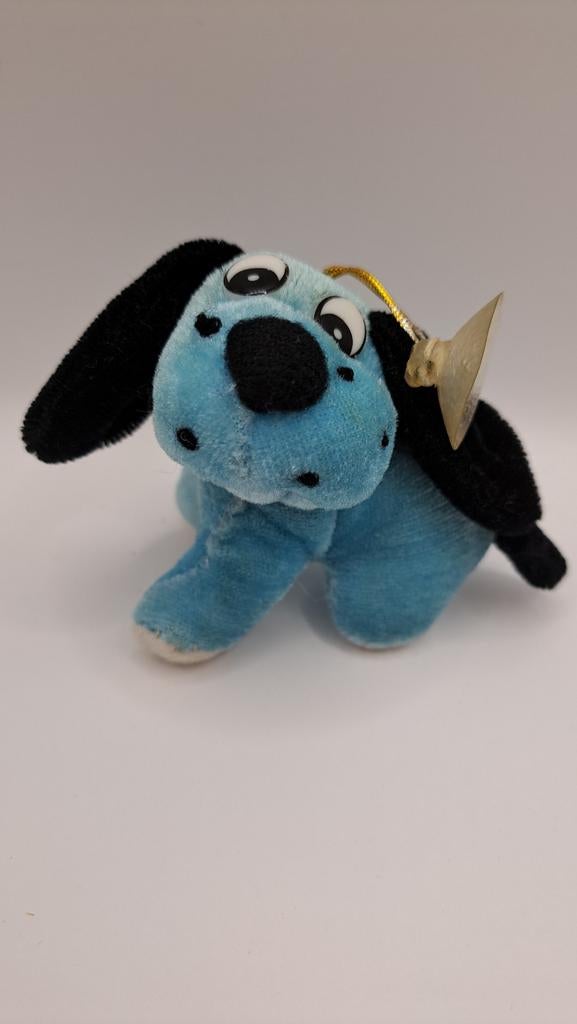 Hondje knuffel met zuignap 7cm, Ophalen of Verzenden