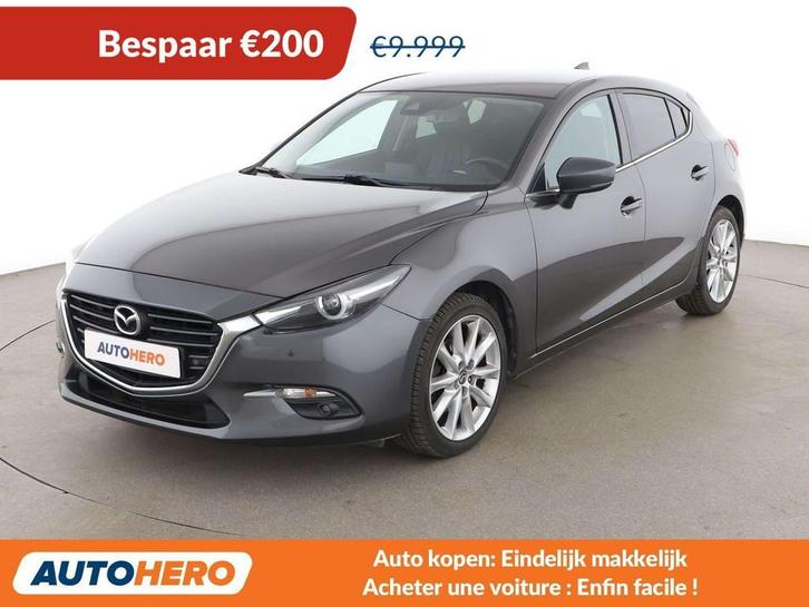 Mazda 3 1.5 Diesel Attraction (année de construction 2016), Autos, Mazda, Achat, ABS, Caméra de recul, Airbags, Air conditionné
