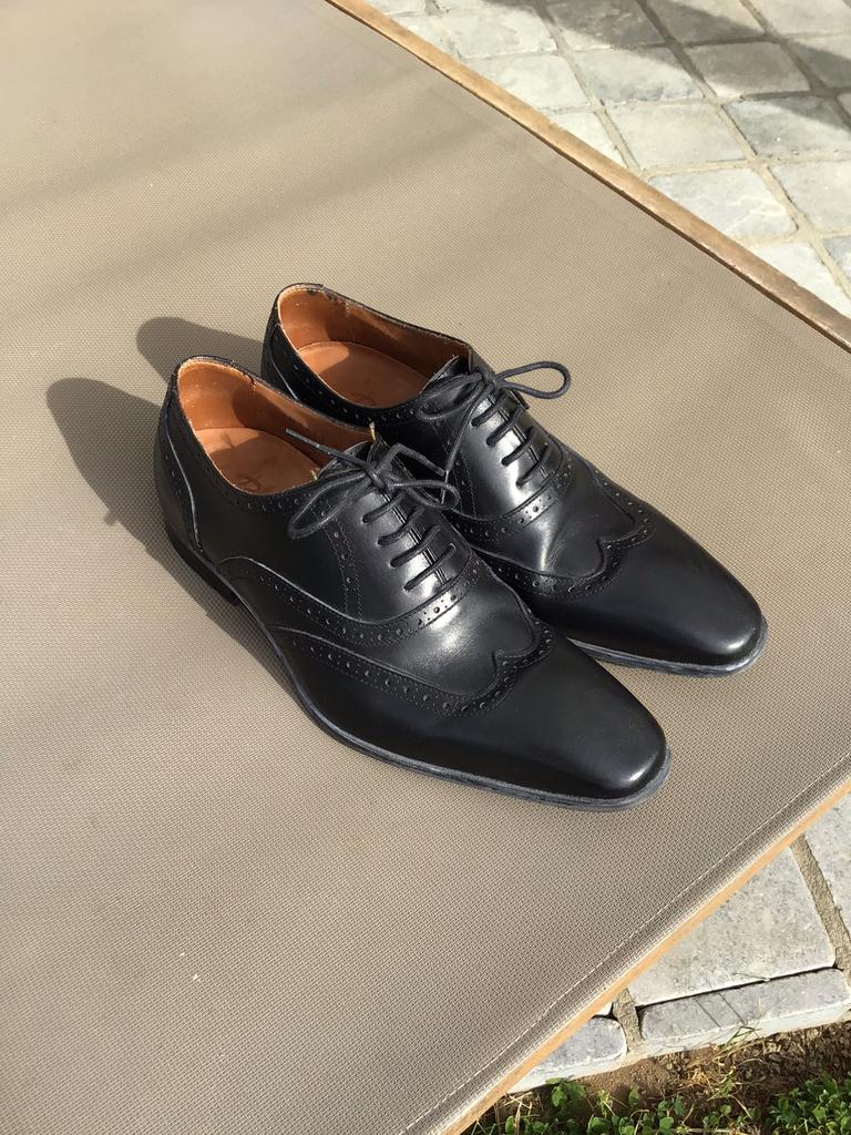 Chaussures hommes Benson, Kleding | Heren, Schoenen, Zwart, Ophalen of Verzenden, Gedragen, Veterschoenen