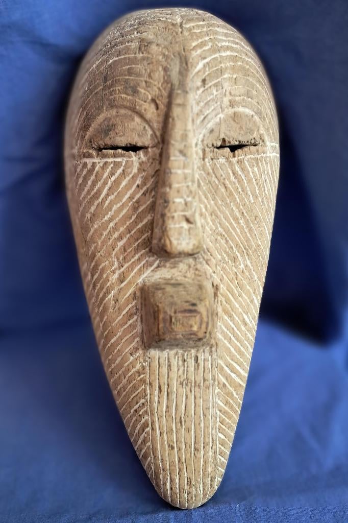 Beau masque africain Kifwebe – 47 cm – Très bon état, Enlèvement ou Envoi