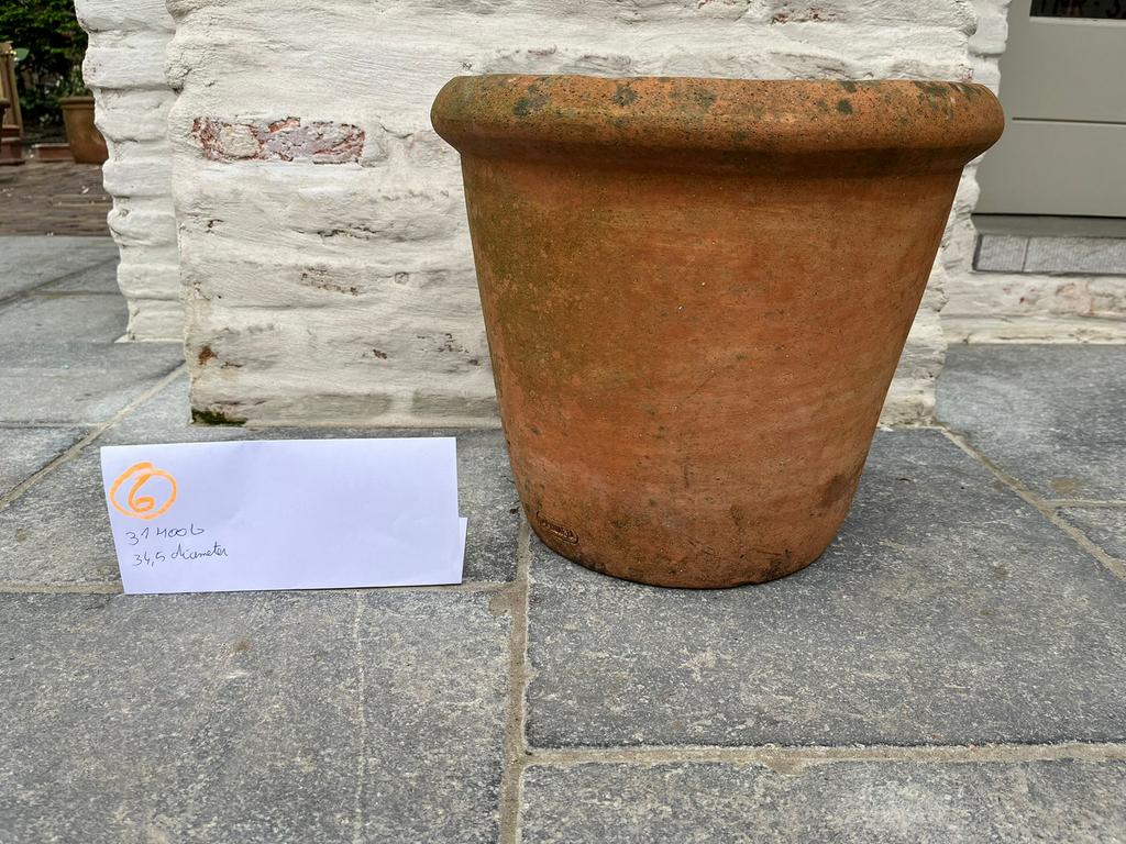 Prachtige handgemaakte Italiaanse bloempot 6, Tuin en Terras, Ophalen, Zo goed als nieuw