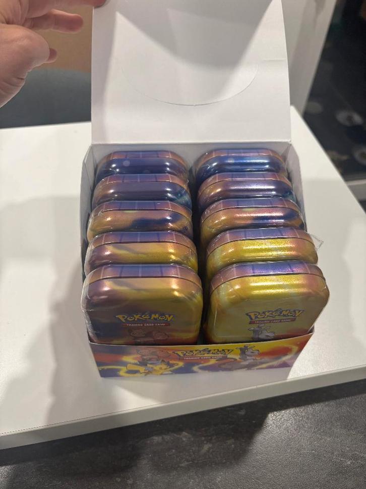 Pokémon TCG Kanto Power Mini Tin – Display Box (10 tins), Hobby & Loisirs créatifs, Jeux de cartes à collectionner | Pokémon, Neuf