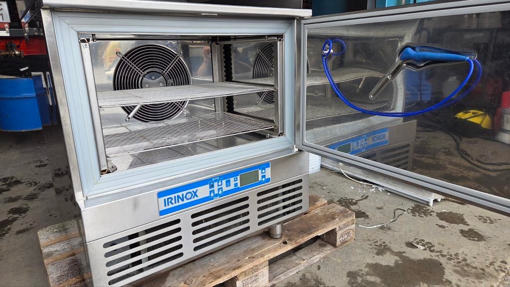 Shockfreezer Irinox, Ophalen