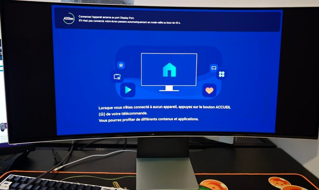 Samsung Odyssey OLED G8 (G85SB) (LS34BG850SUXEN), Enlèvement, Comme neuf, Samsung