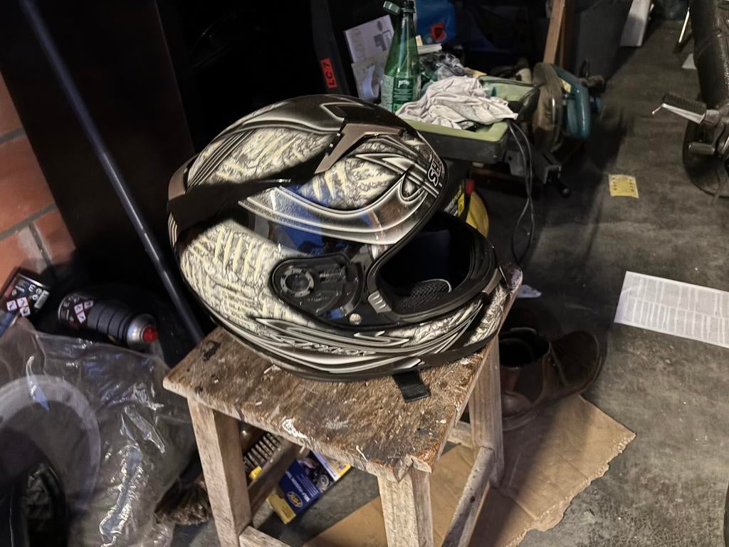 Shark S900 helm L, maat 59/60,, Motos, Vêtements | Casques de moto, Enlèvement, L, Shark
