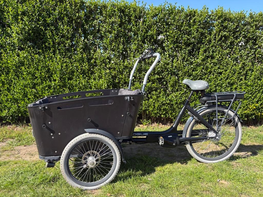 Bakfiets vogue troy - Batterij stuk, Vélos & Vélomoteurs, Vélos | Vélos avec bac, Utilisé, Autres marques, 4 enfants ou plus, Électrique