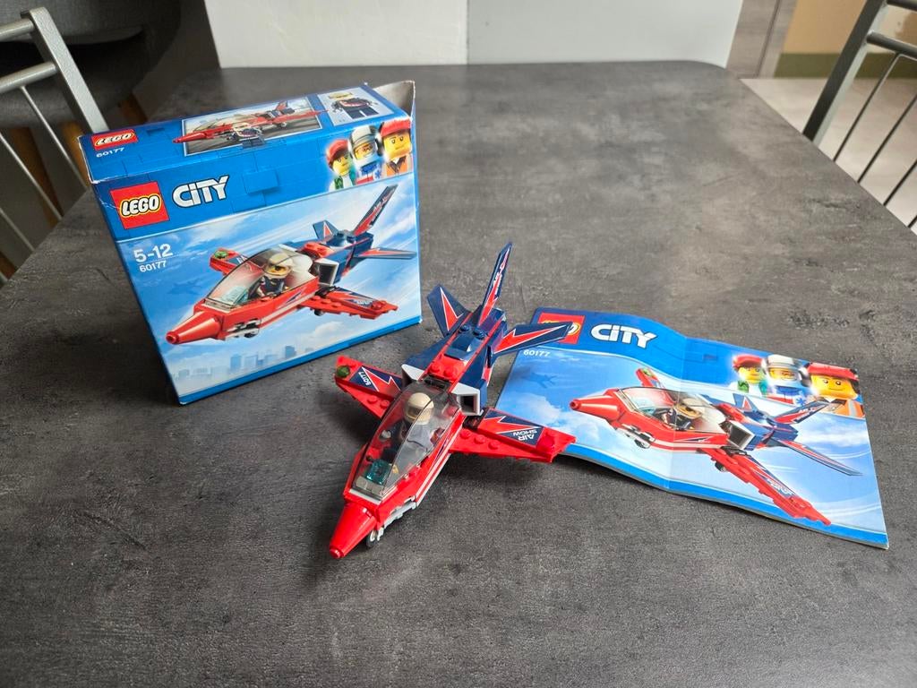 Lego city vliegtuig, Ophalen