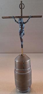 Ontsteker obus met kruisbeeld, Verzamelen, Ophalen of Verzenden