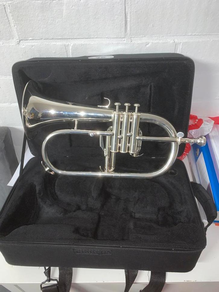 Bugle thomann, Muziek en Instrumenten, Blaasinstrumenten | Trompetten, Nieuw, Ophalen