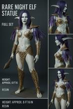 Statue, Night Elf – Warcraft Universe – Life-Size (1:1), Games en Spelcomputers, Overige genres, Ophalen of Verzenden, Zo goed als nieuw