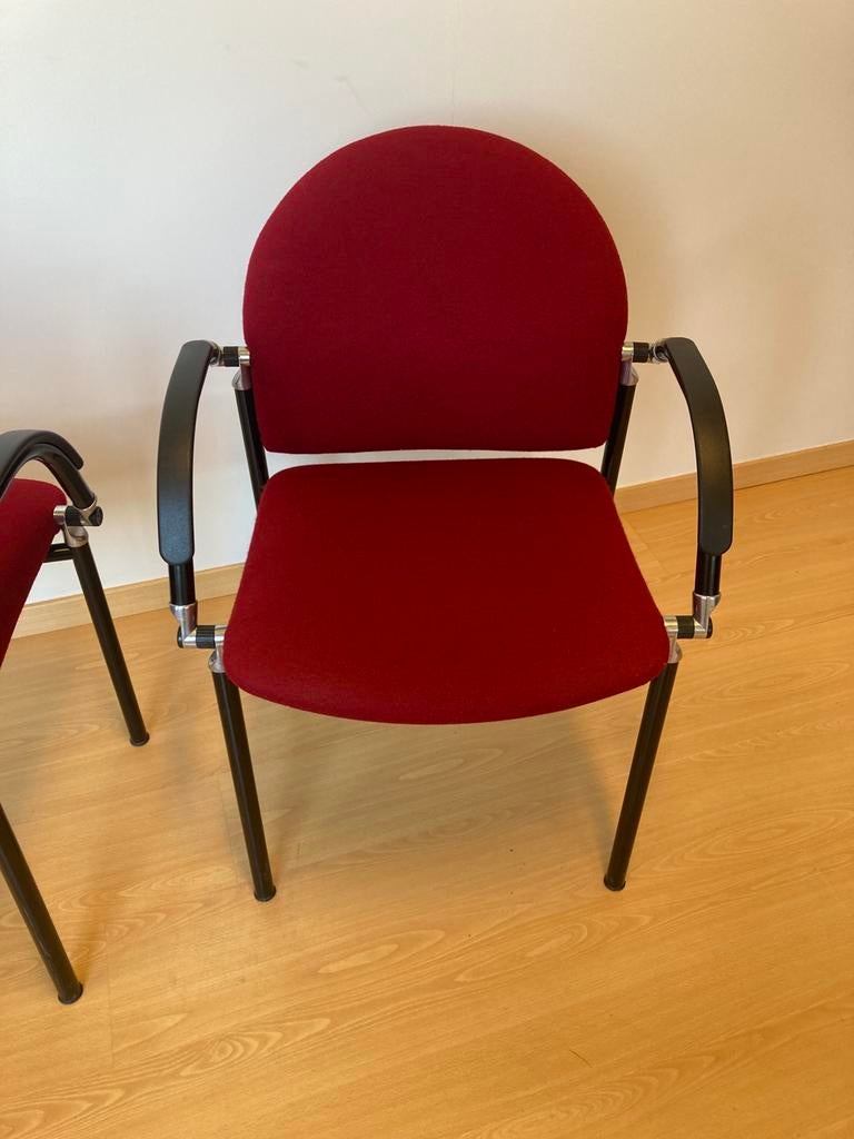 Stoelen Vergaderstoelen Conferentiestoelen, Receptie of Entree, Ophalen, Gebruikt, Stoel