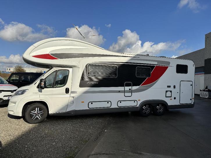 Burstner Argos 747, Caravans en Kamperen, Mobilhomes, Particulier, meer dan 6, Alkoof, Bürstner, Fiat, Diesel, Automaat, Halve Treinzit