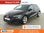 Audi A3 35 TFSI Mild-Hybrid S line (bj 2021, automaat), Auto's, Stof, Zwart, 150 pk, 3100 kg