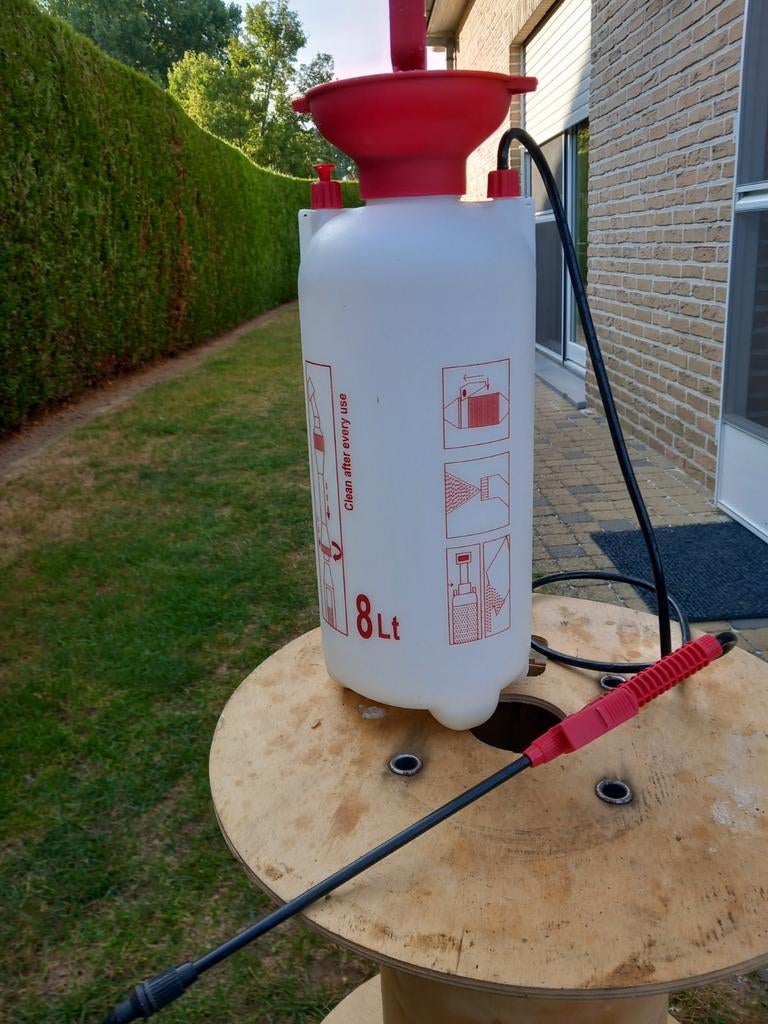 Drukspuit 8l dubbel gebruik, Tuin en Terras, Ophalen