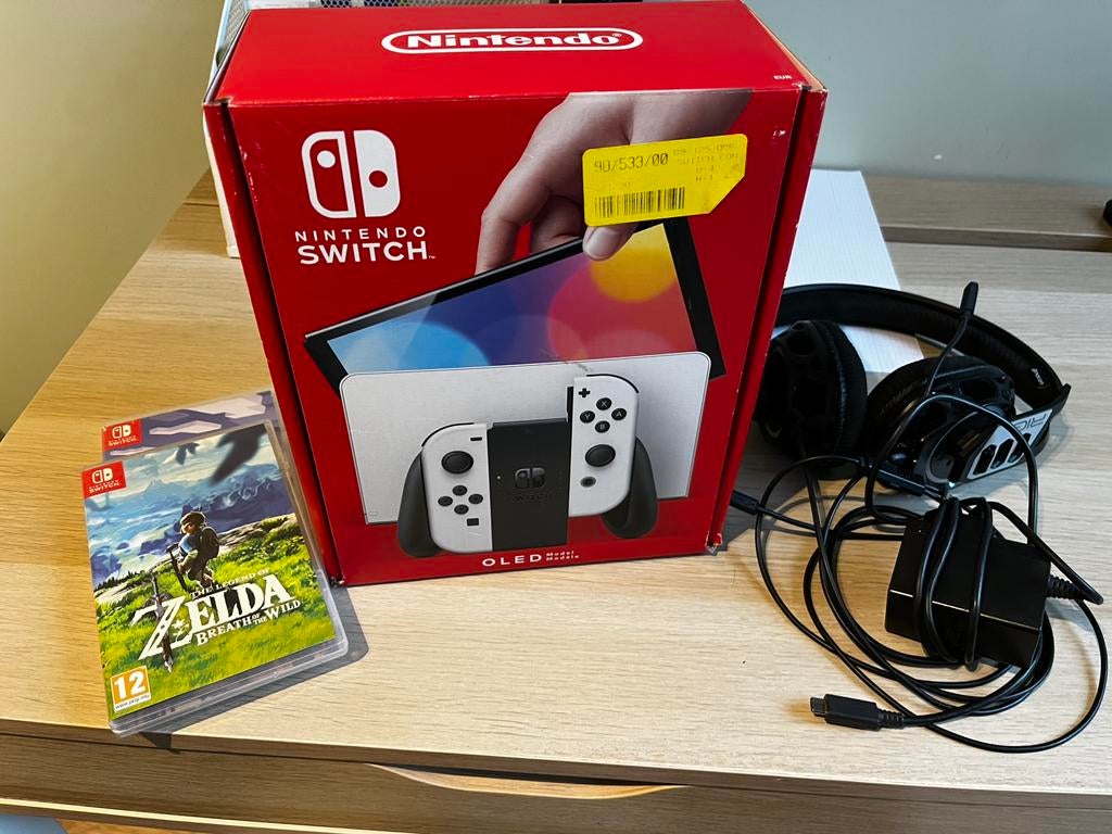 Nintendo switch oled, deftige kwaliteit, Games en Spelcomputers, Games | Nintendo Switch, Gebruikt, 3 spelers of meer, Vanaf 7 jaar