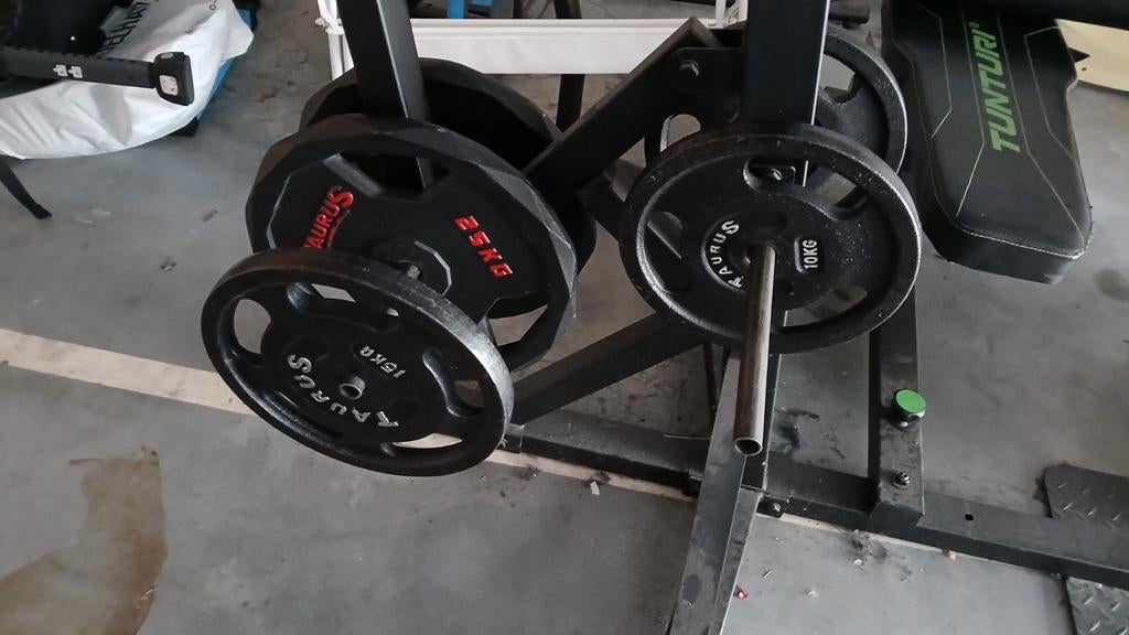 Disques musculation + barres standards, Sports & Fitness, Enlèvement