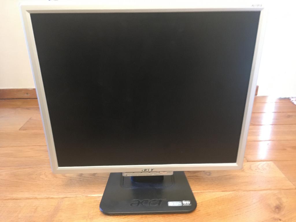 Acer AL1916-monitor, Computers en Software, Monitoren, Gebruikt, 61 t/m 100 Hz, VGA, TN, Overige resoluties, 3 tot 5 ms, Ophalen of Verzenden