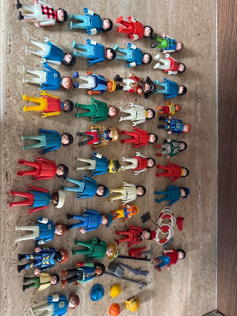 Lot playmobil figuren, Ophalen, Zo goed als nieuw
