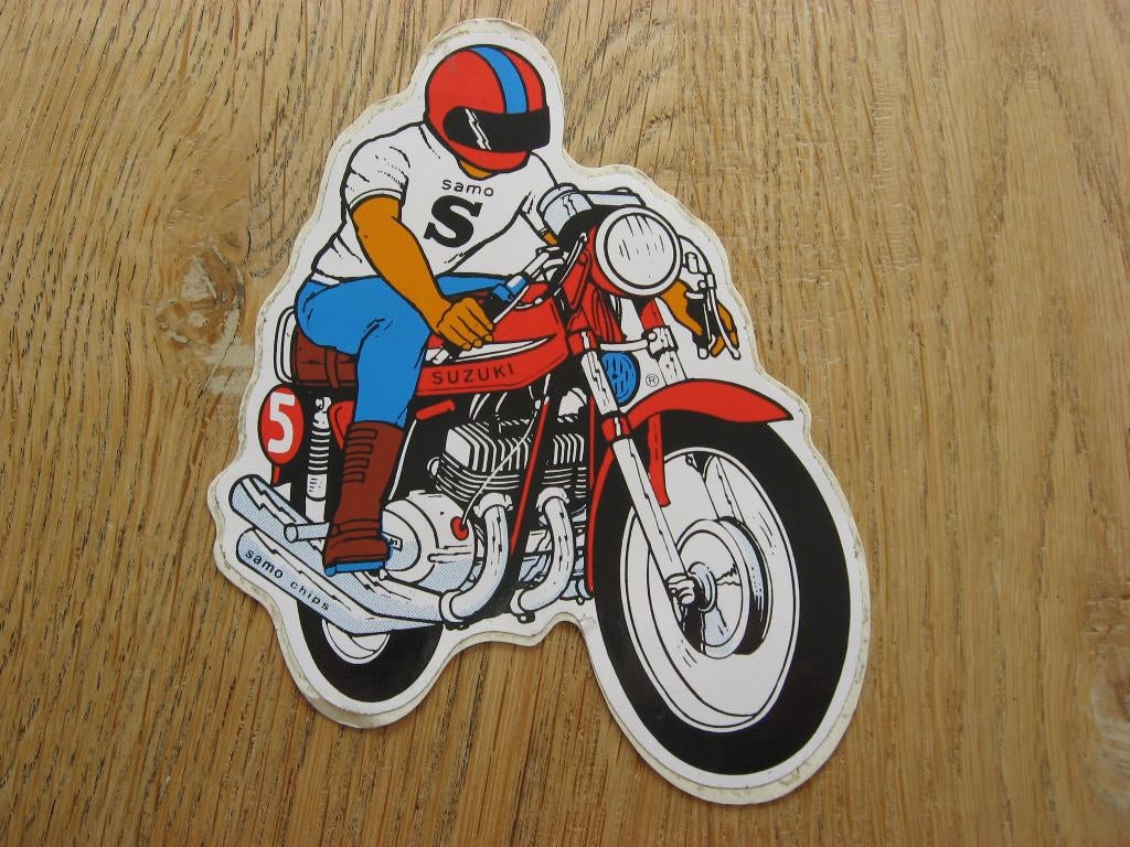 Motor Honda Samo Chips Sticker, Ophalen of Verzenden, Nieuw, Auto of Motor