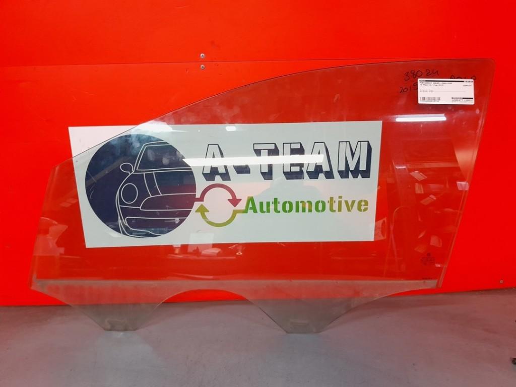 FENETRE OU VITRE DE PORTE AVANT GAUCHE Polo V (6R), Utilisé, Volkswagen