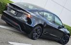 ** Tesla 3 Highland - MY 2024 - 1ste eigen - BTW - Garantie*, Auto's, Tesla, Zwart, 208 kW, Zwart, Leder