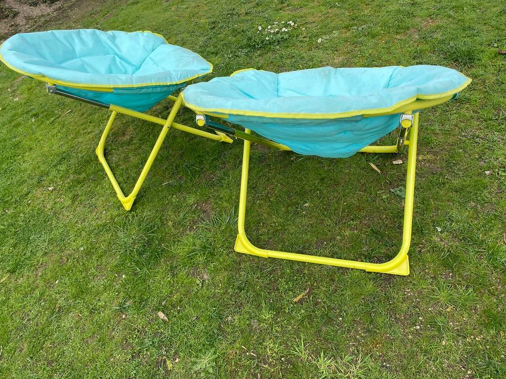 Mooie degelijke kuipzeteltjes opklapbaar, Ophalen, Zo goed als nieuw