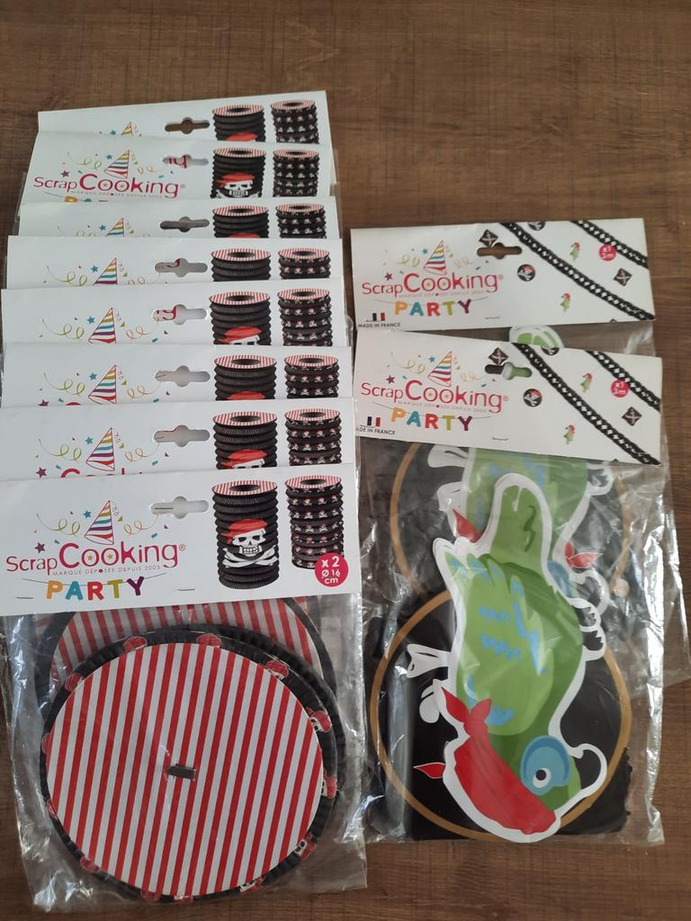 Slingers en lampionnen thema piraten, Ophalen of Verzenden