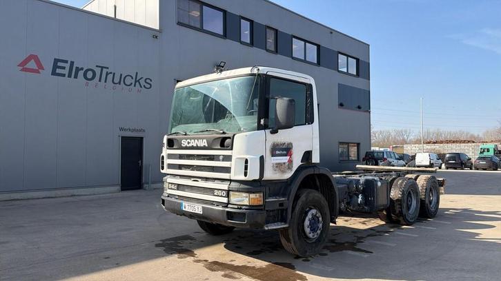 Scania 94 - 260 (MANUAL PUMP / 6X4 / BIG HUB / GRAND PONT /, Auto's, Vrachtwagens, Bedrijf, Te koop, ABS, Elektrische ramen, Open dak