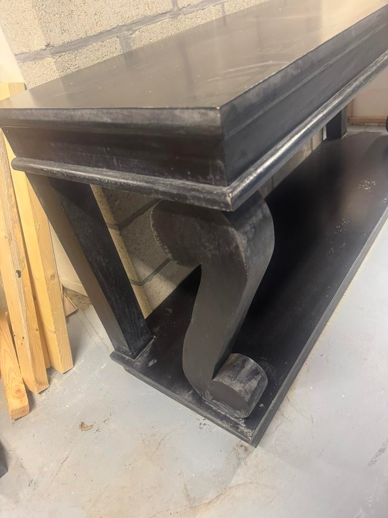 Erg mooie console- buffettafel / sidetable, Ophalen, Gebruikt, 150 tot 200 cm, Rechthoekig