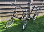2 vouwfietsen, plooifietsen, Ophalen, Zo goed als nieuw, Minder dan 10 versnellingen, Opvouwbaar
