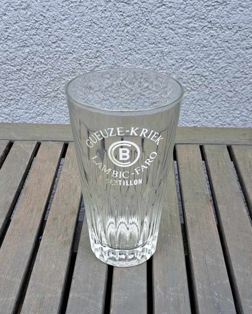 Cantillon Lambic Faro, Ophalen of Verzenden, Gebruikt, Glas of Glazen